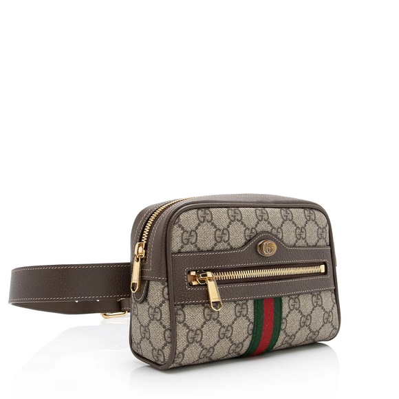 Gucci Ophidia GG Belt Bag With Removable Leather Strap - Picture 2 of 8